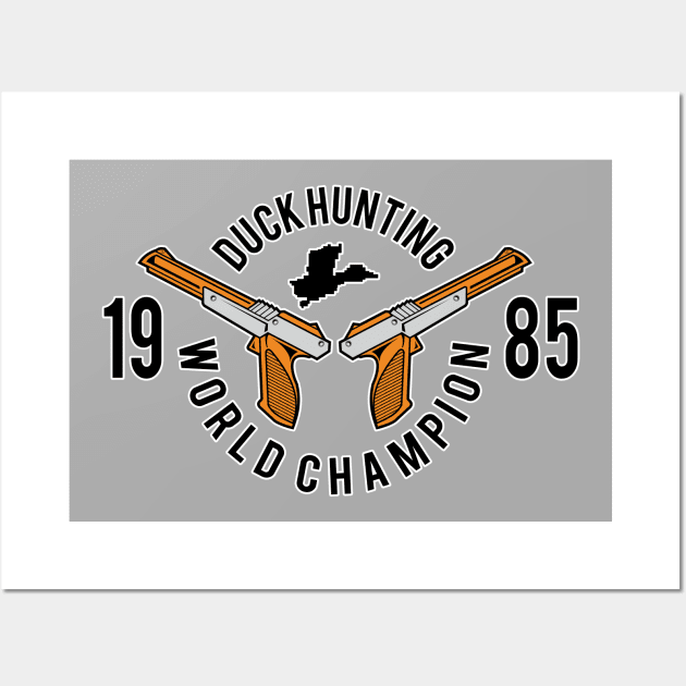 World Champion Hunter Wall Art by old_school_designs